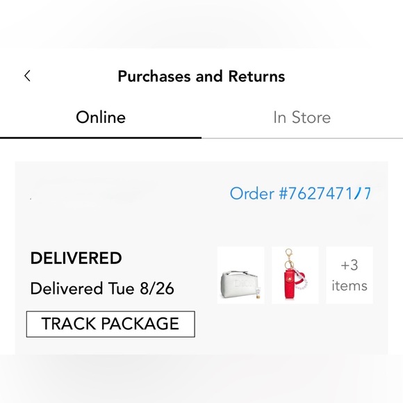 Dior White Canvas Pouch - Picture 12 of 12